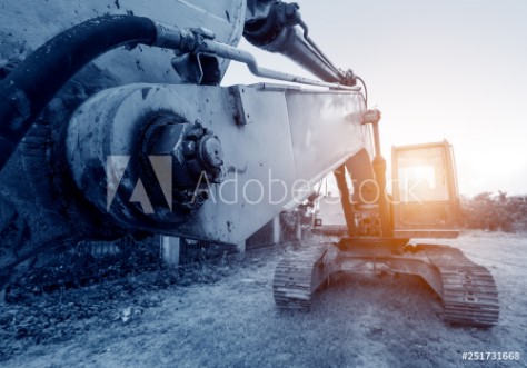 Picture of Excavator at work